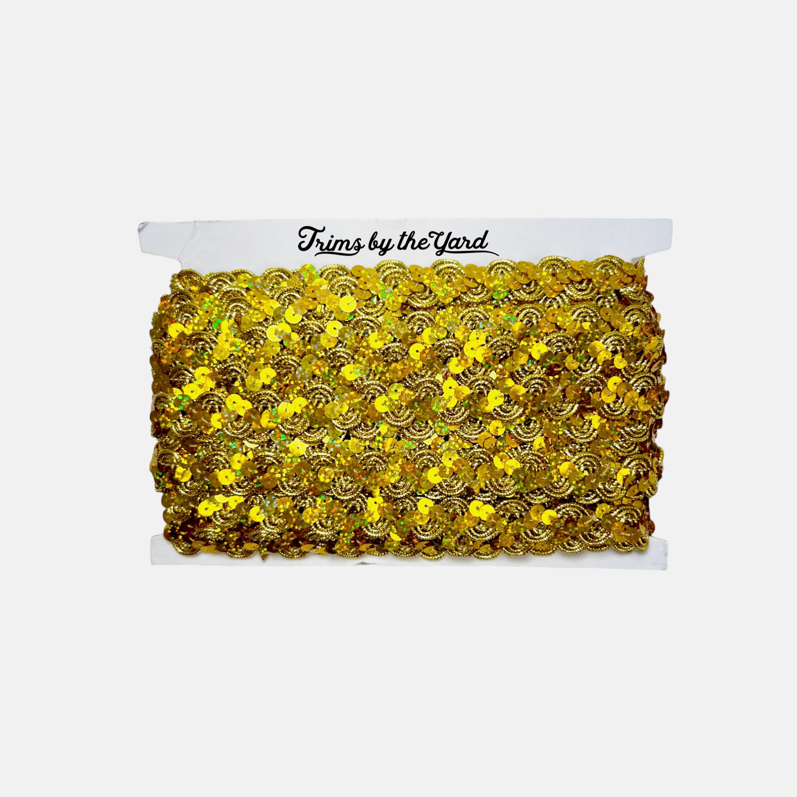 Reba Ric Rac Sequin Braid Trim (3/4") (Sold by the Yard) Sequin Trims & Fringes