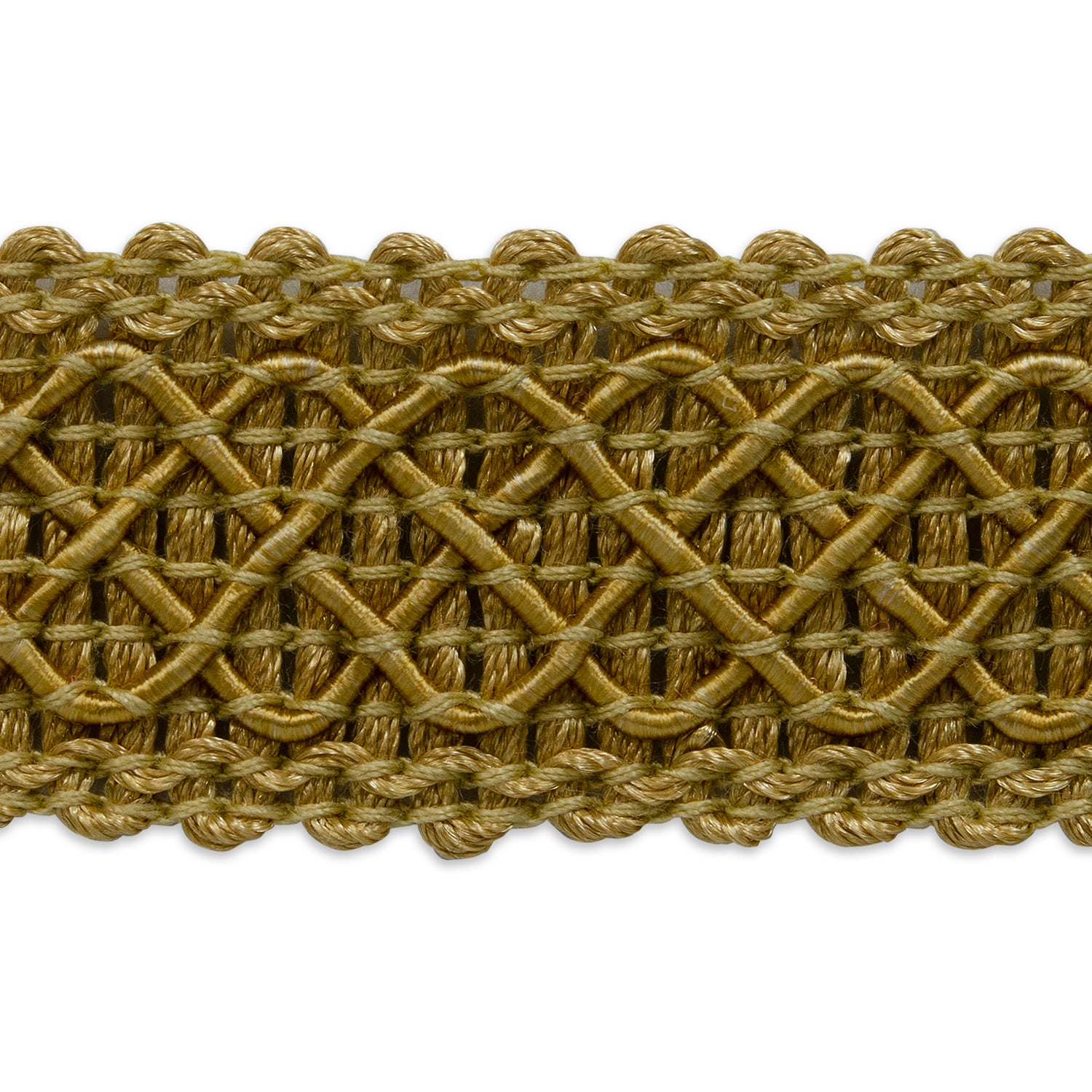 Jolie Lattice Braid Trim (Sold by the Yard) Gold Braid & Gimp Trims