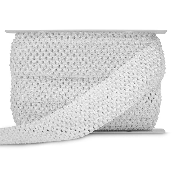 2 3/4" Crochet Stretch Trim (Sold by the Yard) Trims & Fringes