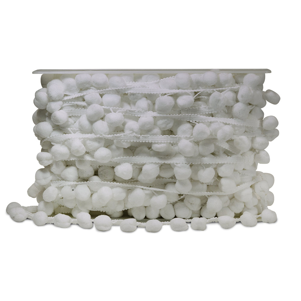 Bonita Pom Pom Fringe Trim (Sold by the Yard) Ball/Pom Trims & Fringes
