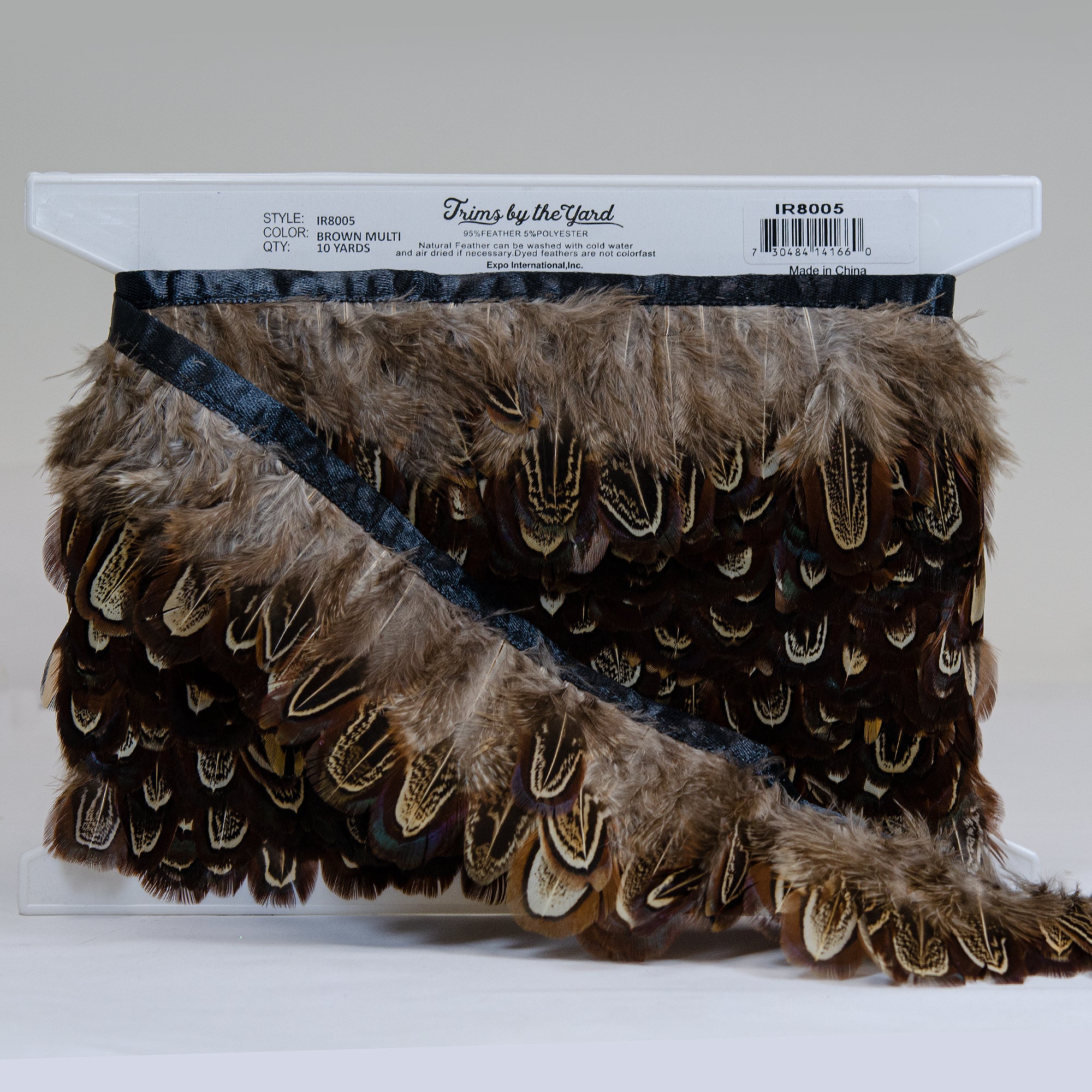 Fancy Feather Fringe Trim (Sold by the Yard) Trims & Fringes