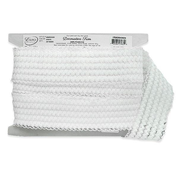 Elastic Tape Trim (Sold by the Yard) Trims & Fringes