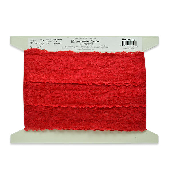 Amerie 2 1/4" Lace Trim (Sold by the Yard) Trims & Fringes