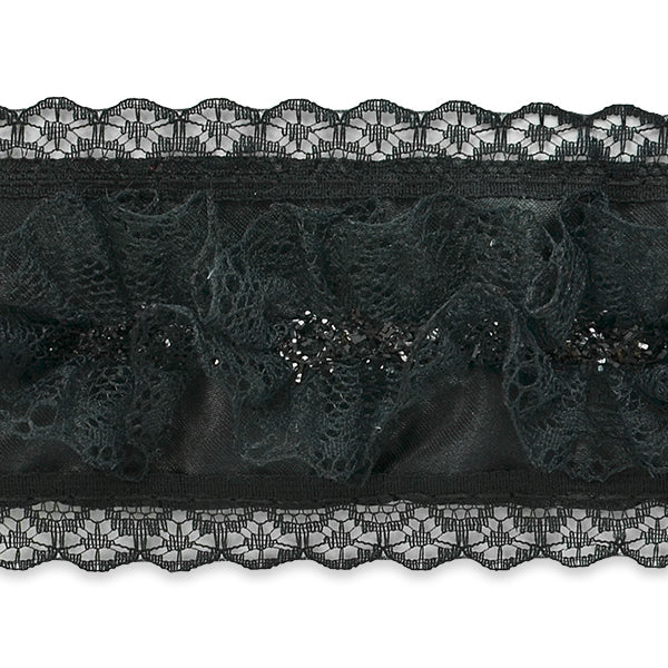 Cortana Regal Lace Trim 2 1/2" (Sold by the Yard) Trims & Fringes