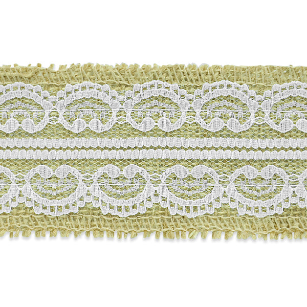 Darla Jute Lace Trim (Sold by the Yard) Trims & Fringes