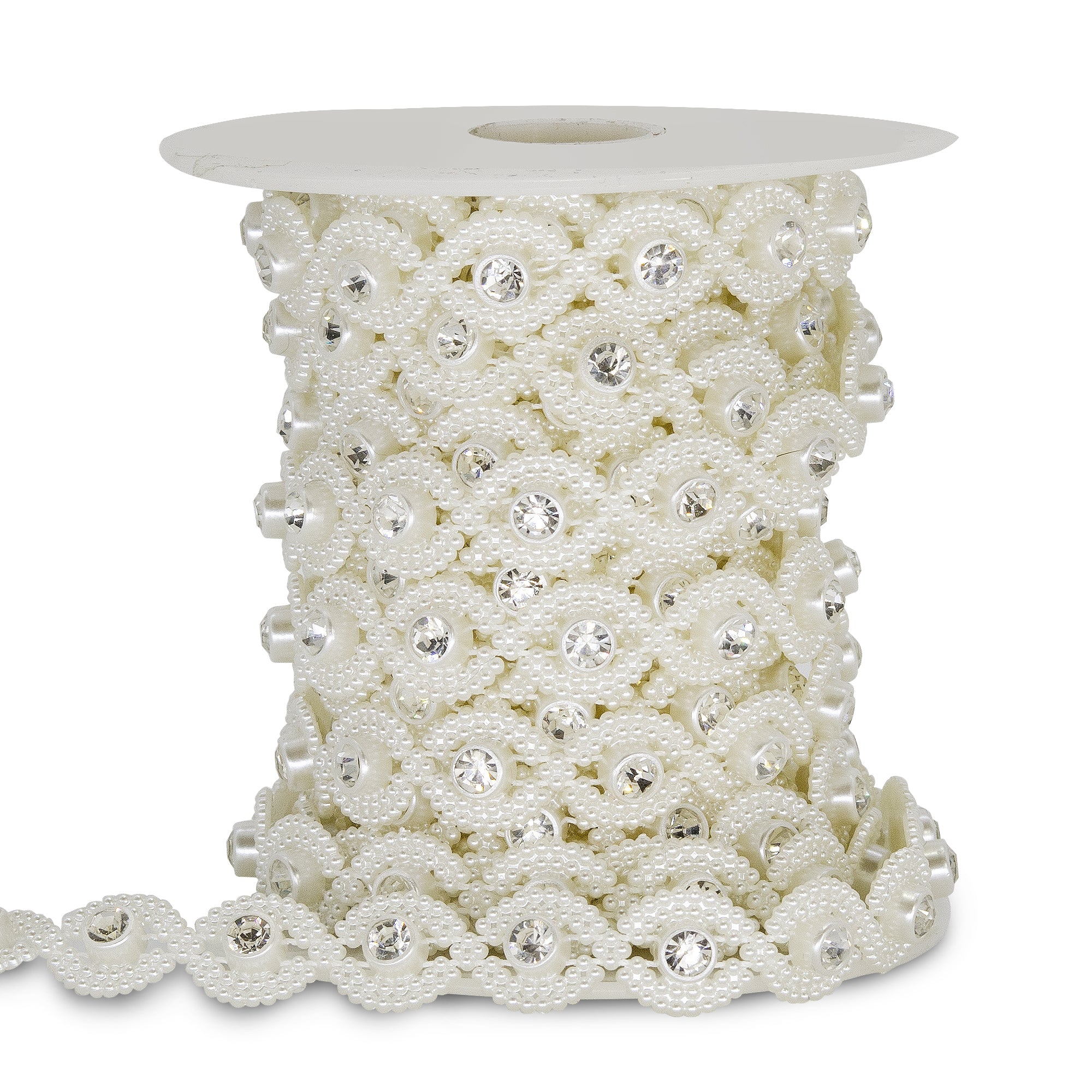 Asai 1/2 Inch Centerpiece Rhinestone Trim (Sold by the Yard) Trims & Fringes