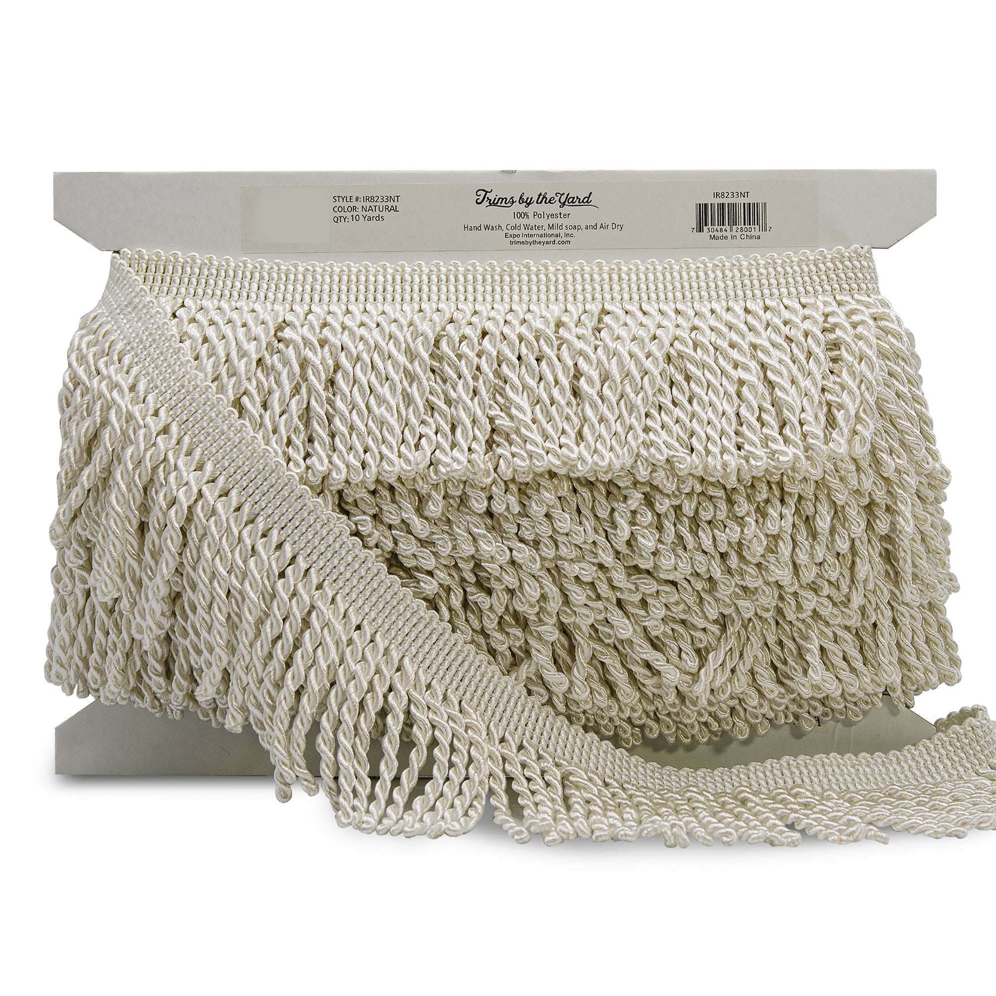 Cole 3" Bullion Fringe Trim (Sold by the Yard) Trims & Fringes
