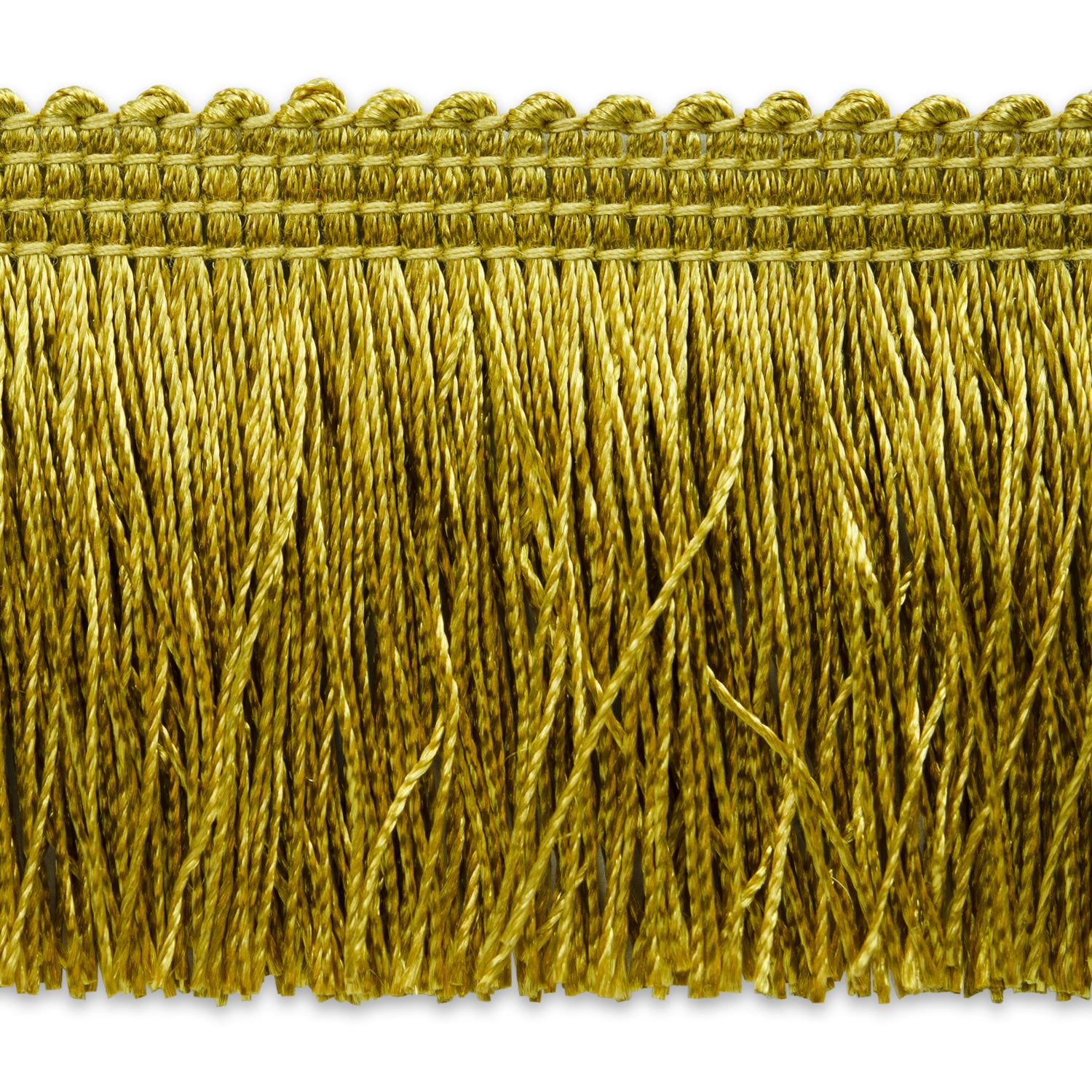 Arya 2" Cut Brush Fringe Trim (Sold by the Yard) Brush & Loop Fringe