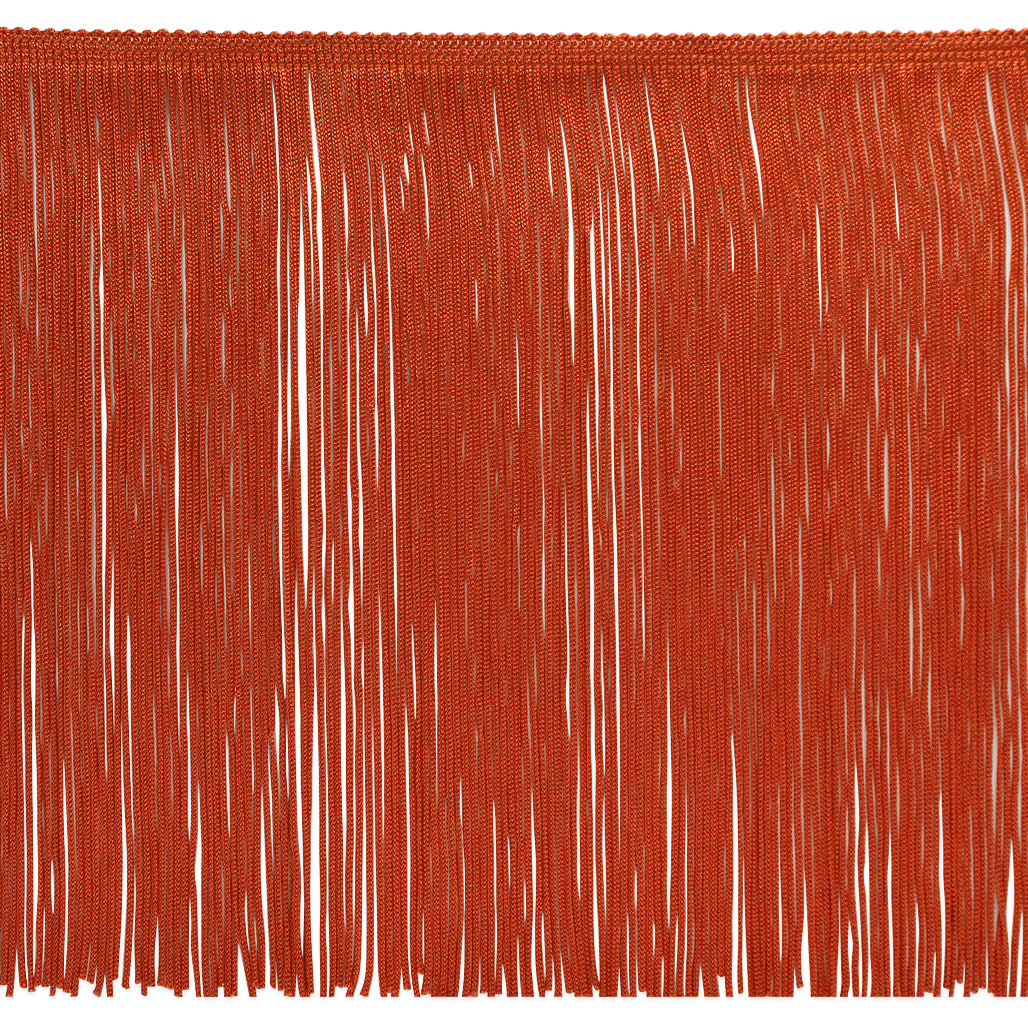 9" Chainette Fringe Trim (Sold by the Yard) Cranberry 9" Chainette Fringe