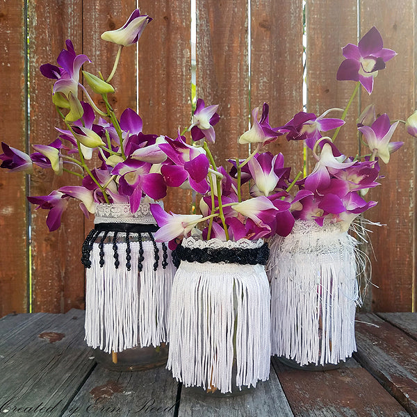 9" Chainette Fringe Trim (Sold by the Yard) 9" Chainette Fringe