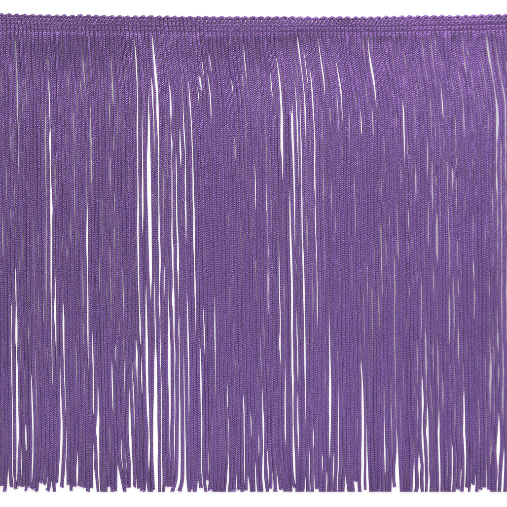 9" Chainette Fringe Trim (Sold by the Yard) Grape 9" Chainette Fringe