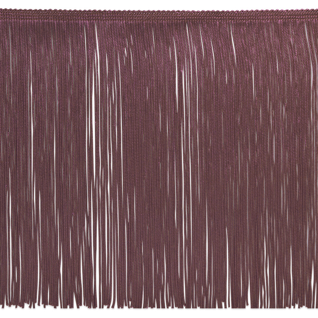 9" Chainette Fringe Trim (Sold by the Yard) Maroon 9" Chainette Fringe