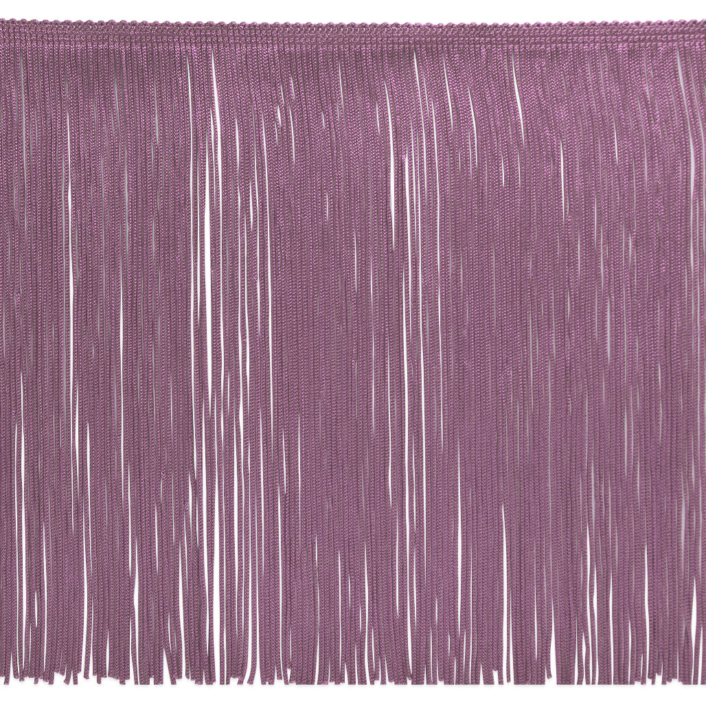 9" Chainette Fringe Trim (Sold by the Yard) Plum 9" Chainette Fringe