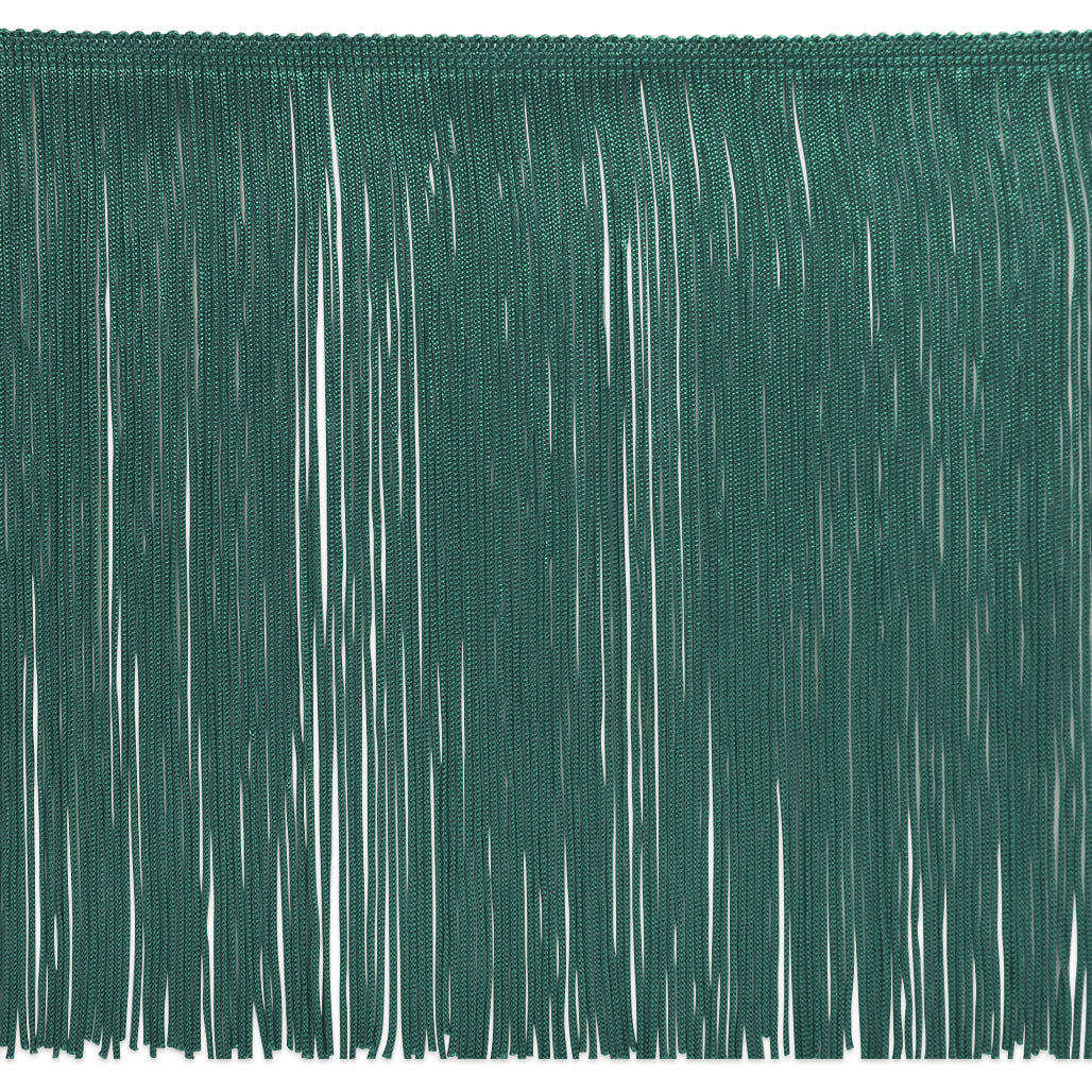 9" Chainette Fringe Trim (Sold by the Yard) Teal 9" Chainette Fringe