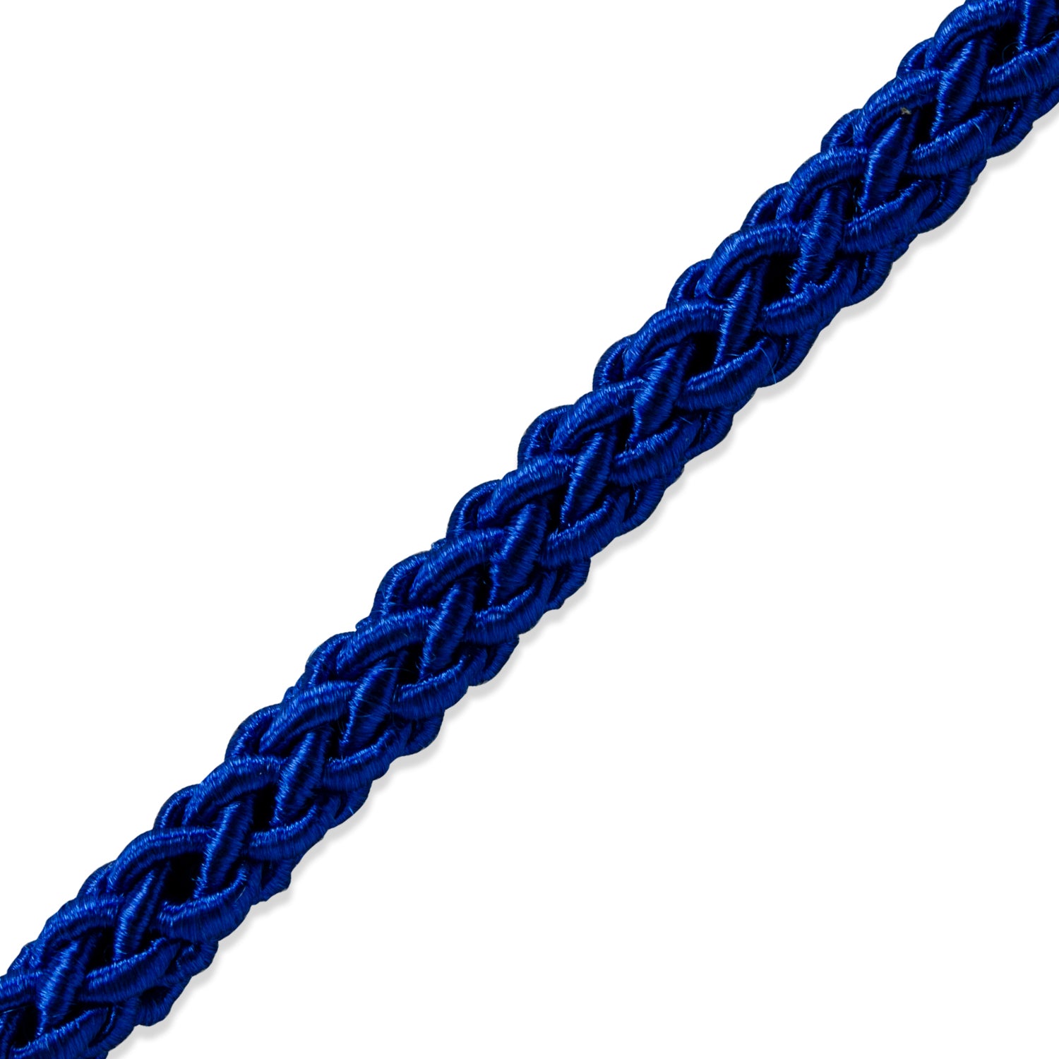 Sophia 1/4" (6mm) Braided Cord Trim (Sold by the Yard) Royal Blue 1/4" Cords & Lip Cords