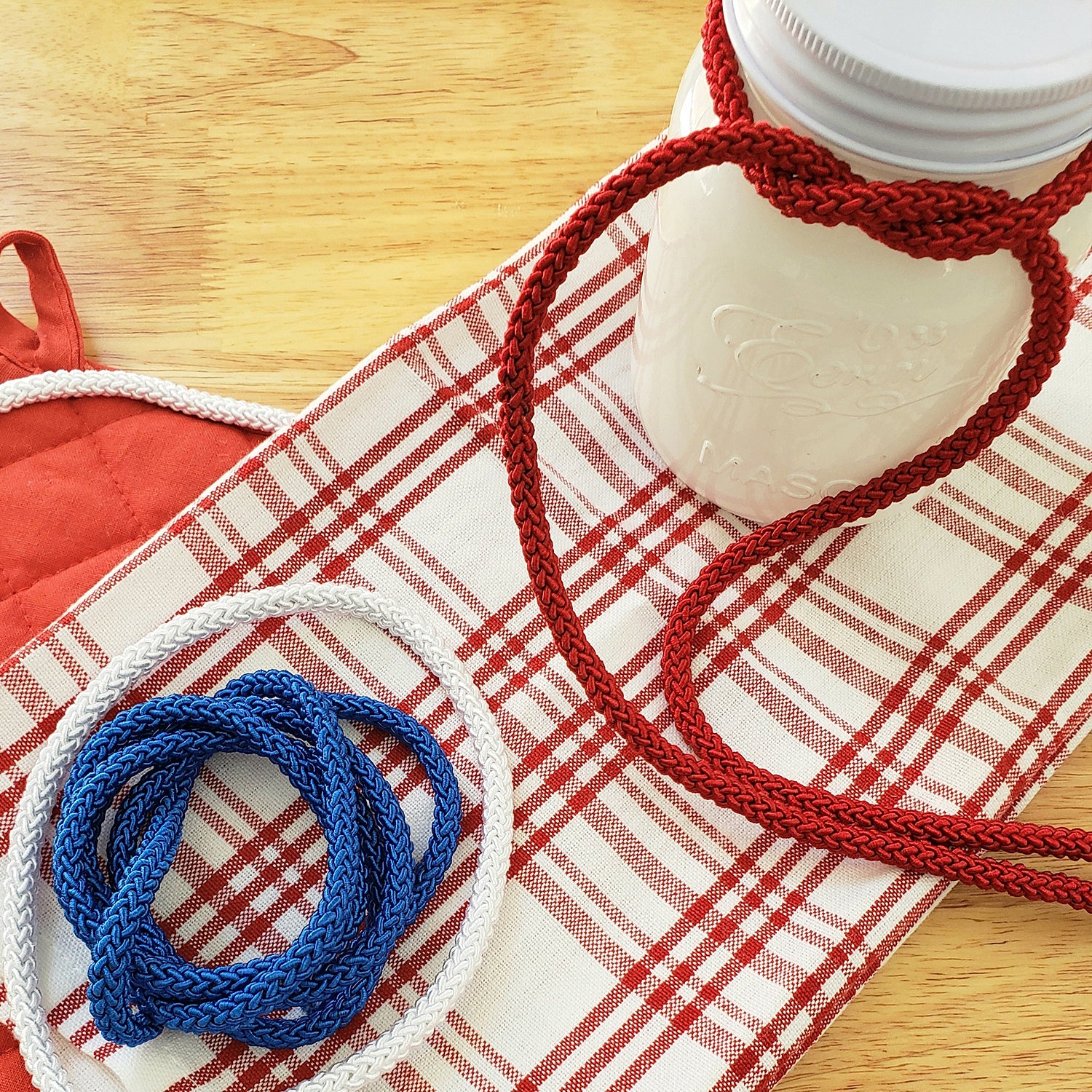 Jamie 5/16" (8mm) Braided Cord Trim (Sold by the Yard) Cords & Lip Cords
