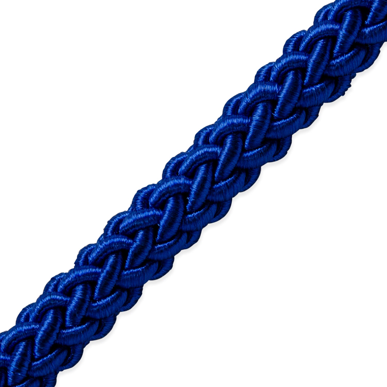 Jamie 5/16" (8mm) Braided Cord Trim (Sold by the Yard) Royal Blue Cords & Lip Cords