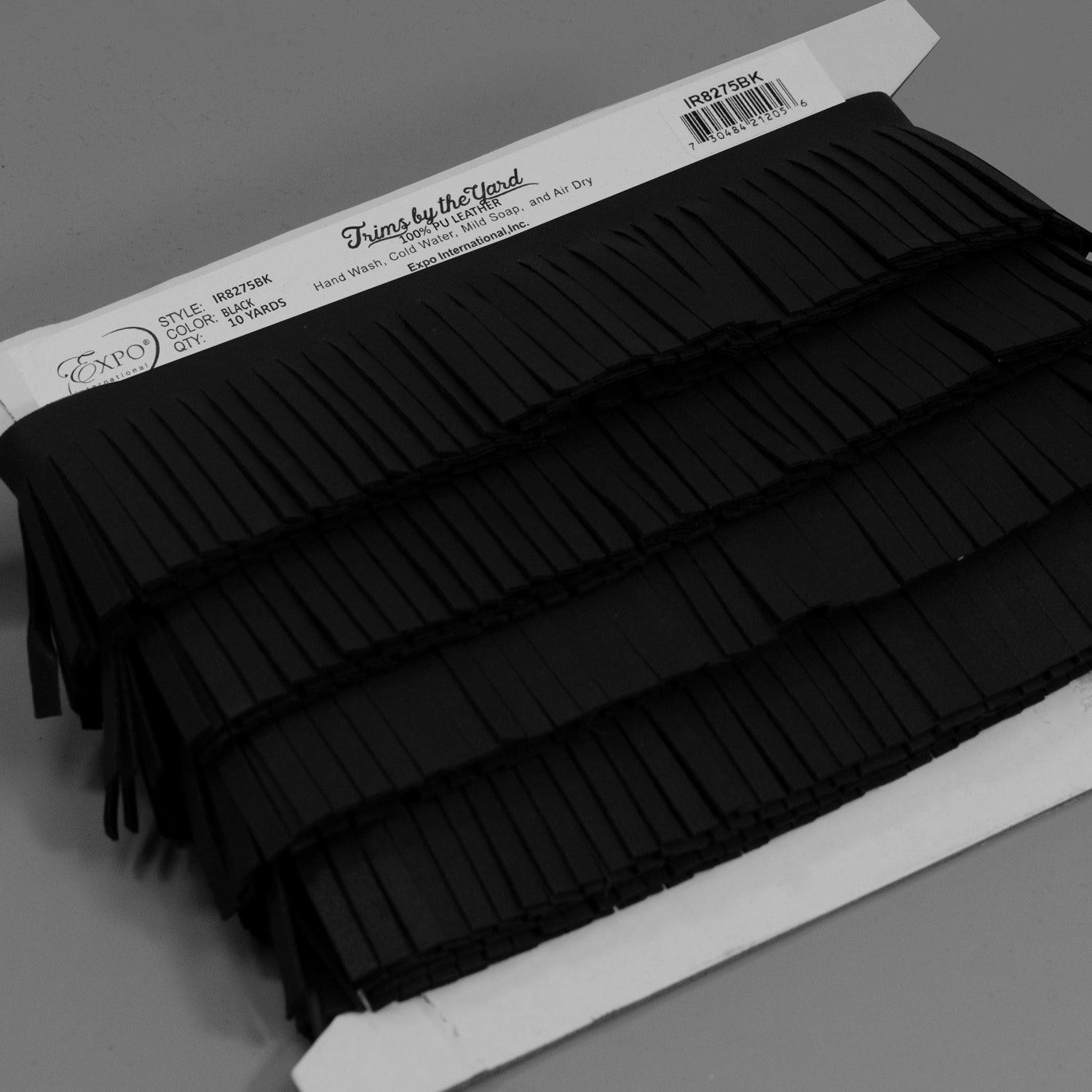 2" Premium Vegan Leather Fringe Trim (Sold by the Yard) Trims & Fringes