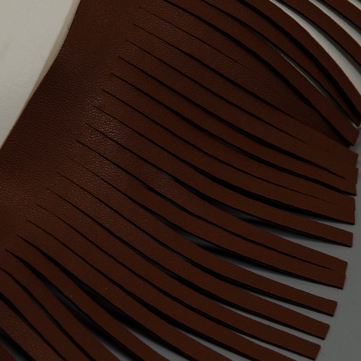 4" Premium Vegan Leather Fringe Trim (Sold by the Yard) Trims & Fringes