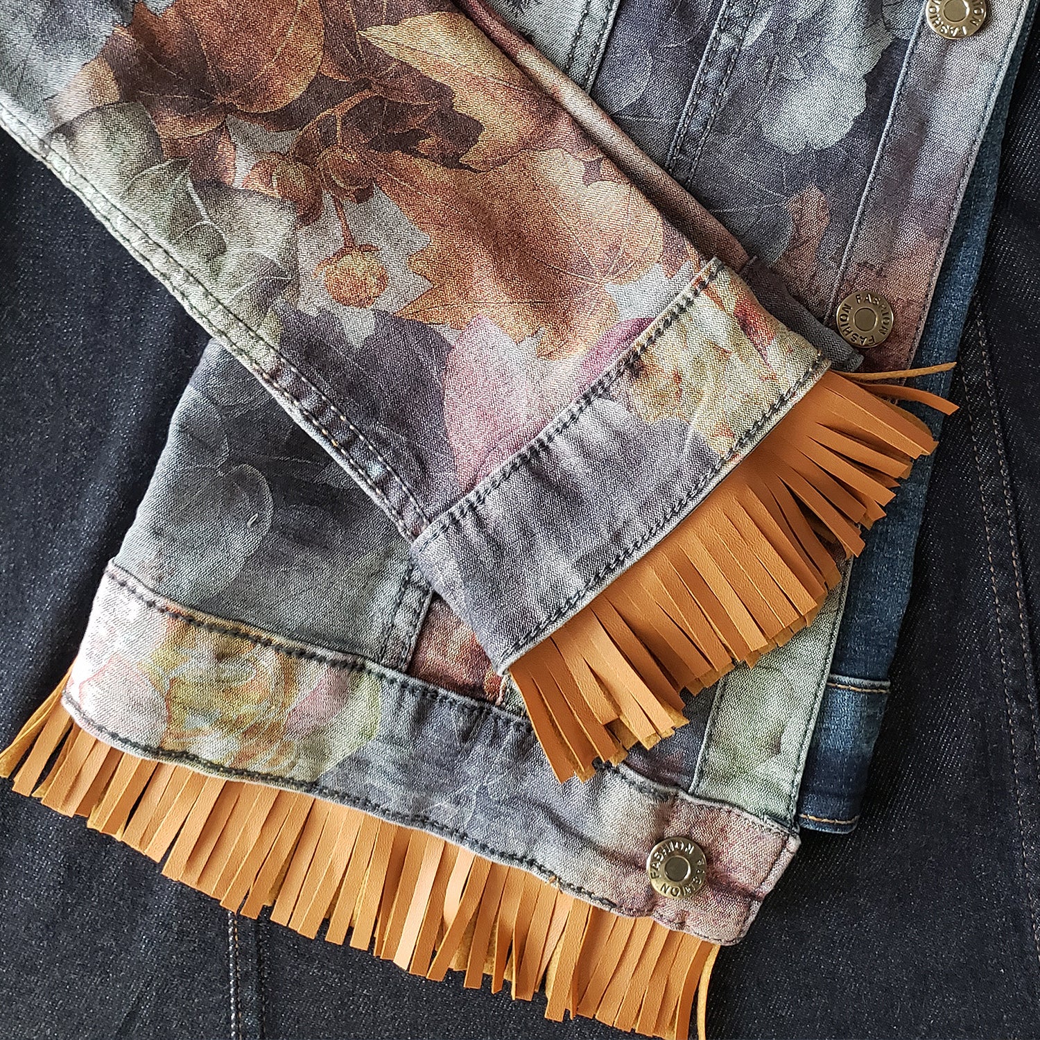 2" Matte Finish Vegan Leather Fringe Trim (Sold by the Yard) Trims & Fringes