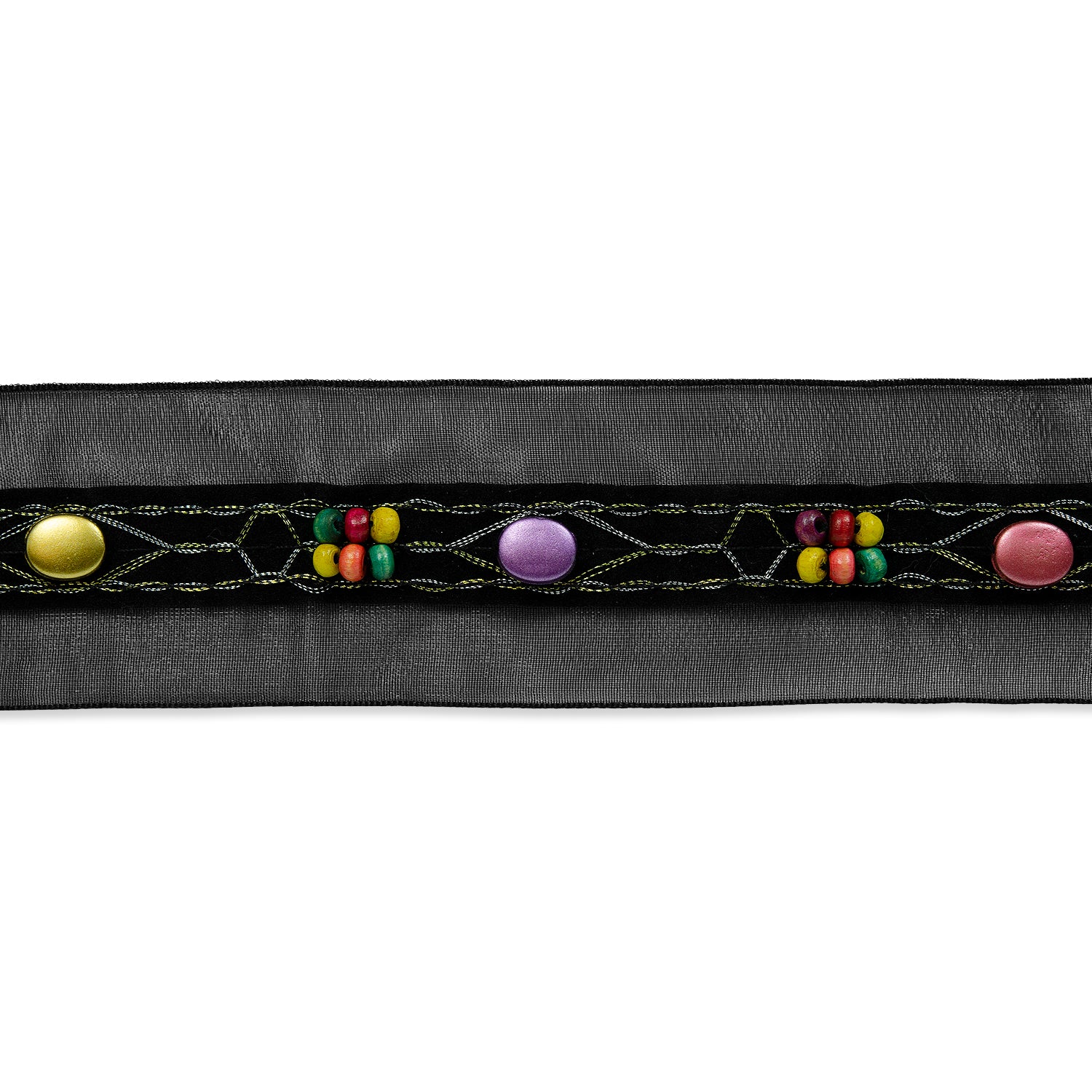 Iris 1/2" Beaded Tape Trim (Sold by the Yard) Trims & Fringes
