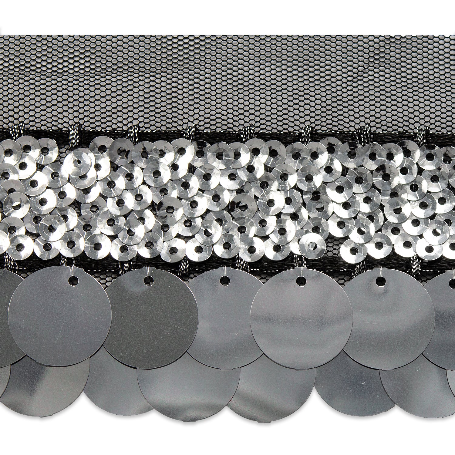 Jolene 2" Designer Sequin Trim Fringe (Sold by the Yard) Trims & Fringes