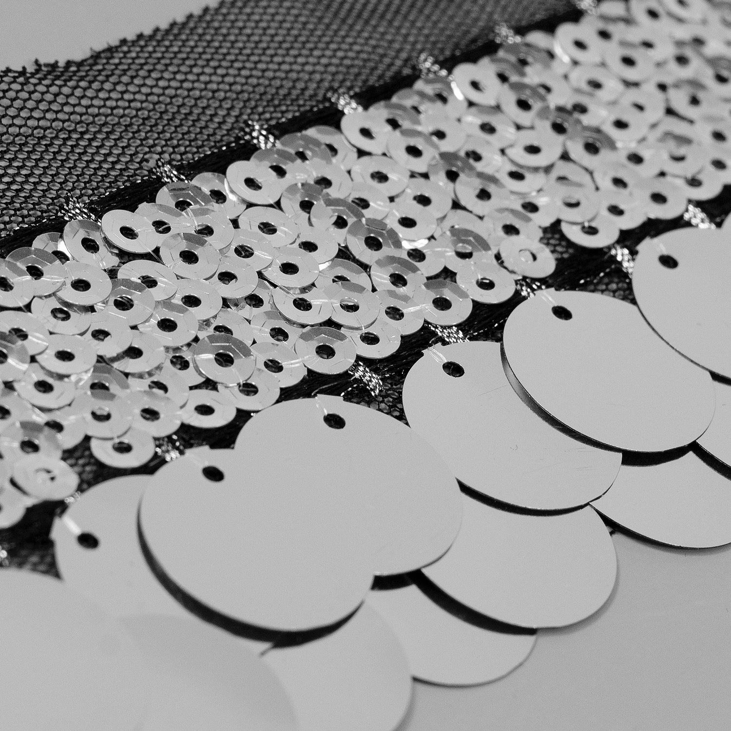 Jolene 2" Designer Sequin Trim Fringe (Sold by the Yard) Trims & Fringes