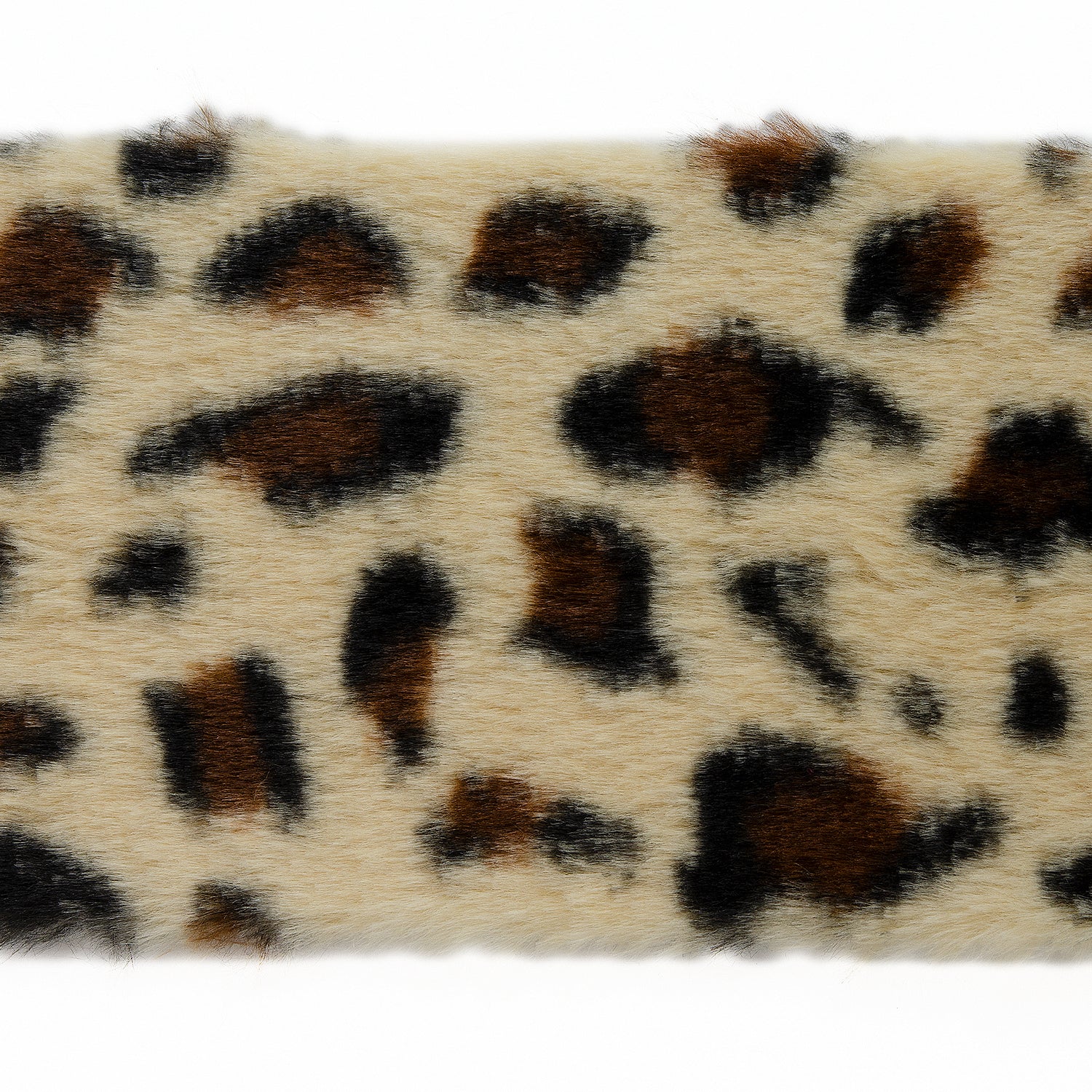 Chanda Faux Leopard Print Trim (Sold by the Yard) Beige Multi Trims & Fringes