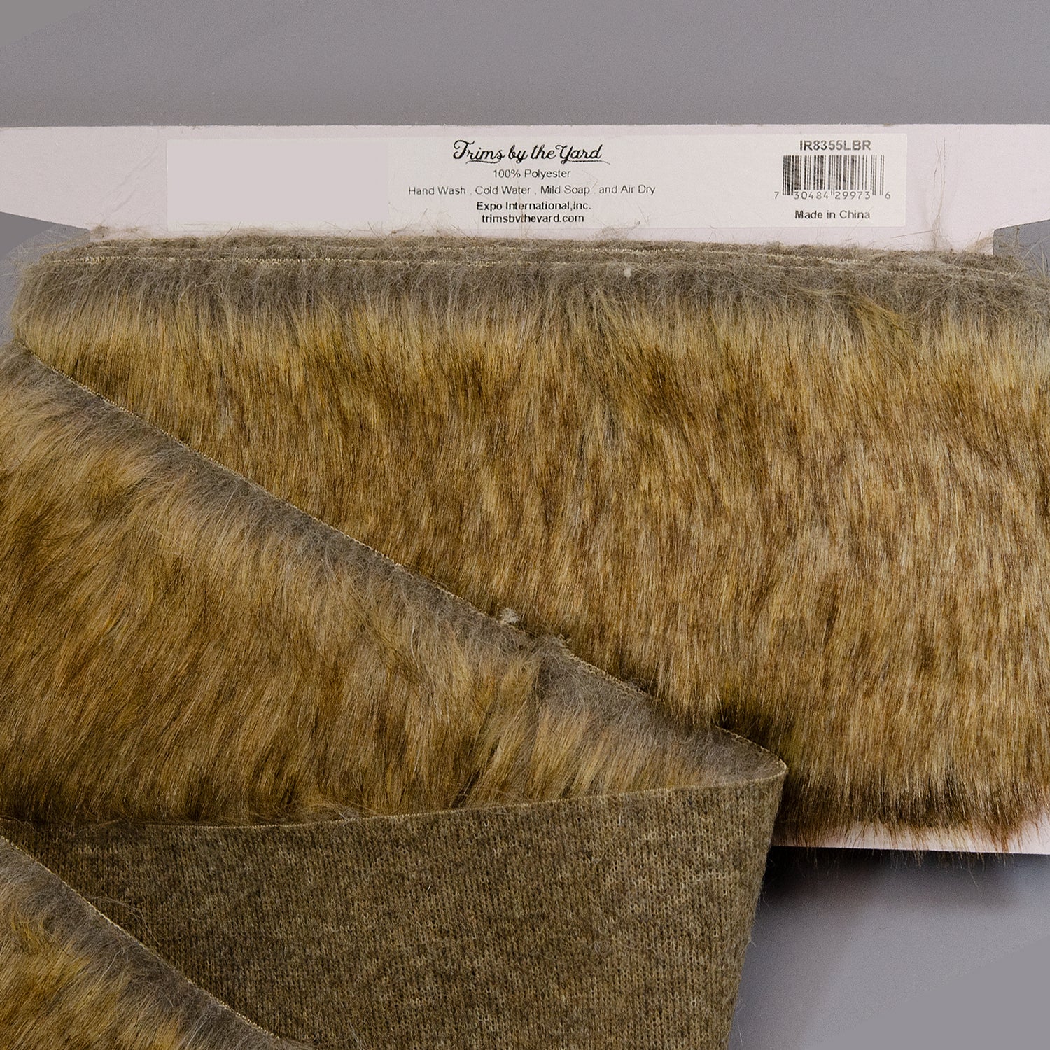 Zahra Faux Fox Fur Trim (Sold by the Yard) Trims & Fringes
