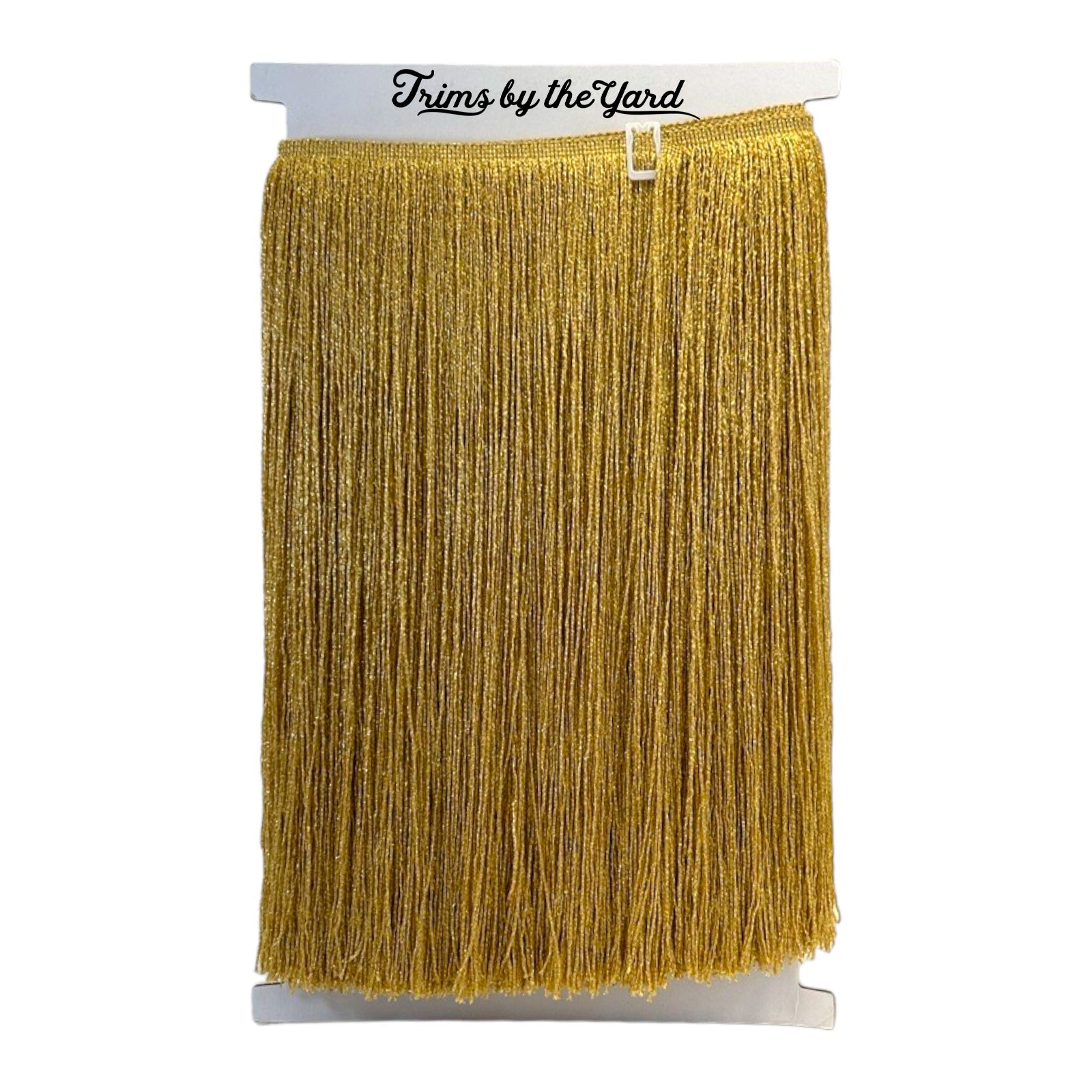 18" Glitter Chainette Fringe Trim (Sold by the Yard) Chainette Fringe