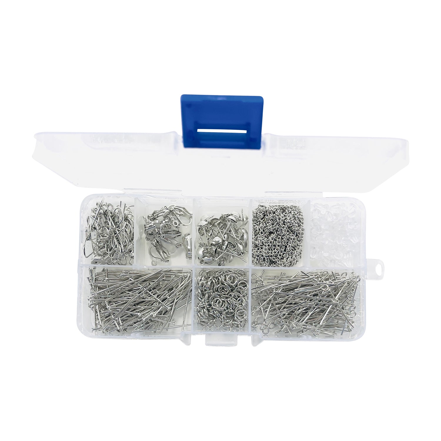 Jewelry Findings Kit of 10 Gold Plated Items Rhodonite Jewelry Beads