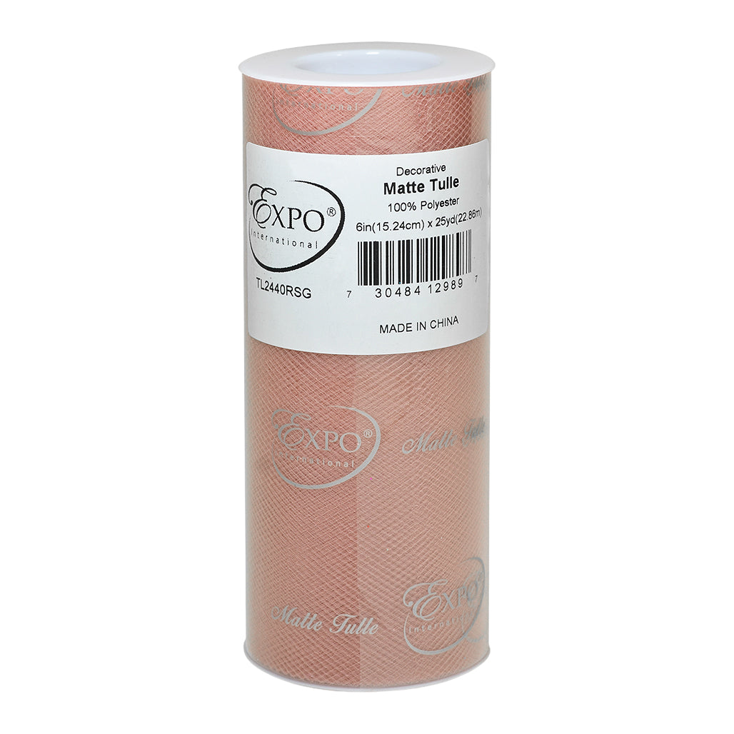 Garden Party Soft Bouquet Set — Decorative Matte Tulle | 10 Spools | 6 Inch