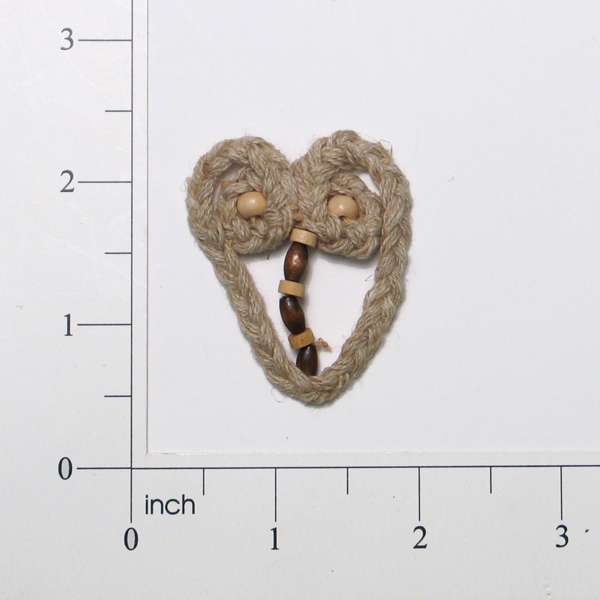 Woven Mask Natural Closure - Natural Multi Buttons & Closures