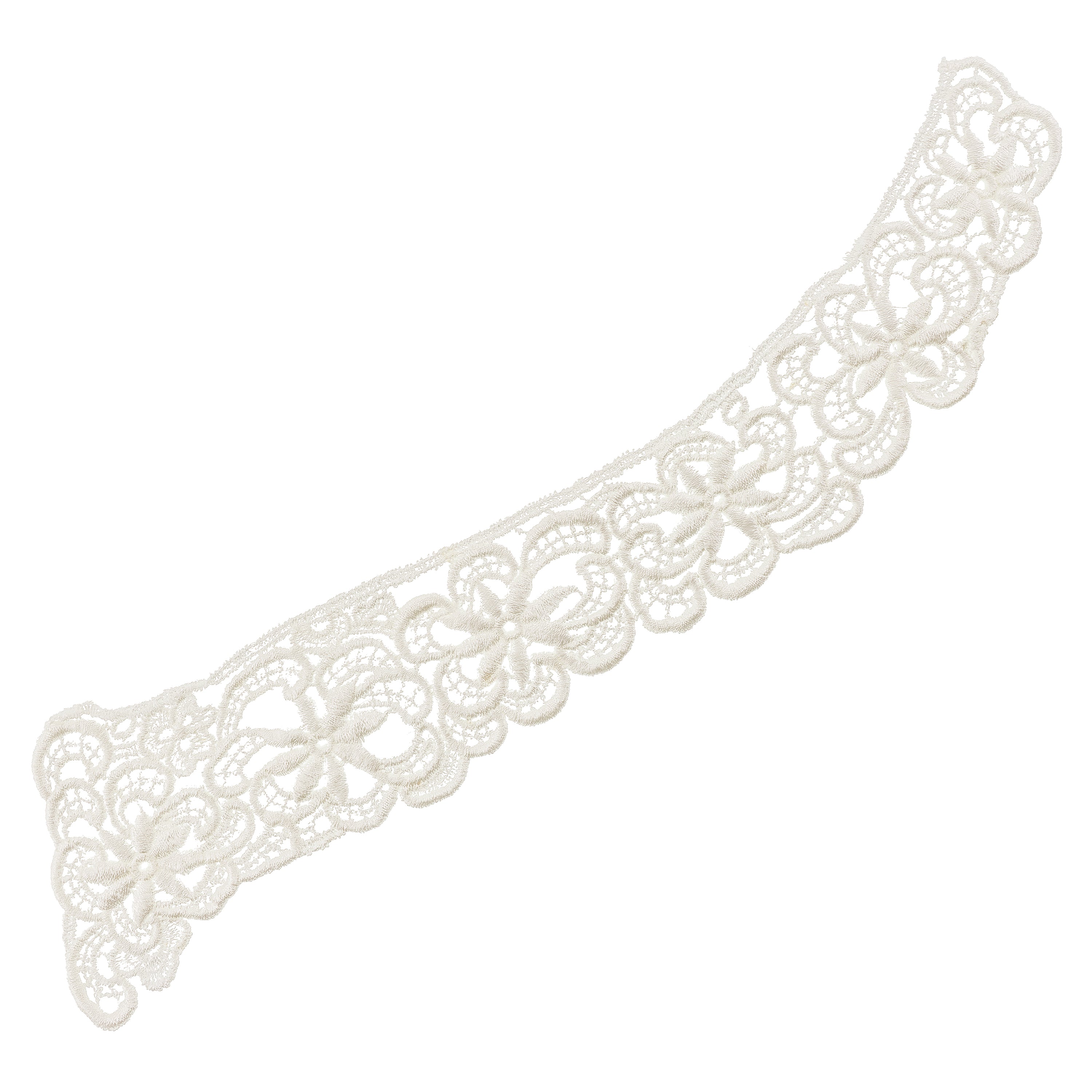 Vintage Guipure Bridal Lace Collar Ivory Bridal