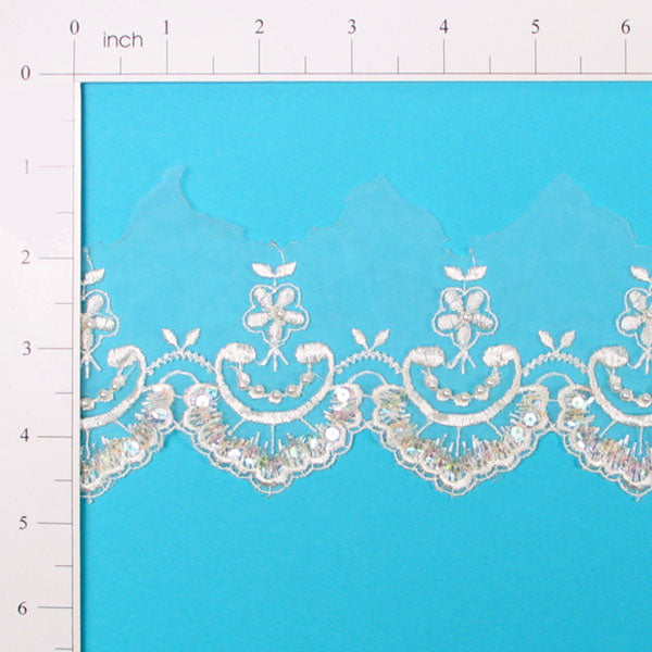 Vintage Floret Lace Trim (Sold by the Yard) Trims & Fringes