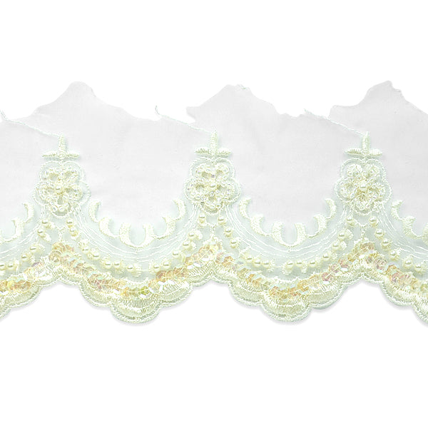 Vintage Spanish Bridal Trim (Sold by the Yard) Trims & Fringes