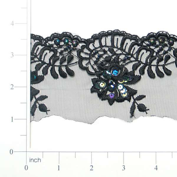 Vintage Rose and Fern Bridal Trim (Sold by the Yard) Trims & Fringes