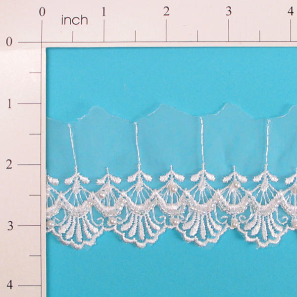 Vintage Mini Fan Bridal Trim (Sold by the Yard) Trims & Fringes