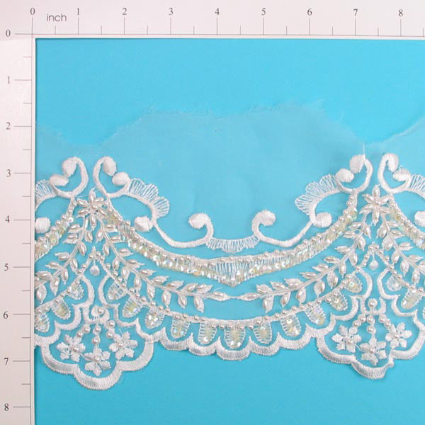 Vintage Princess Bridal Lace Trim (Sold by the Yard) Trims & Fringes