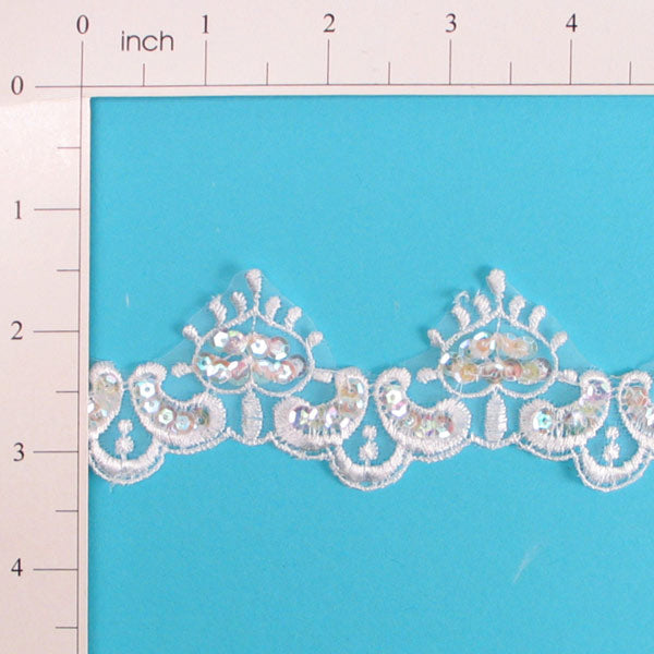 Vintage Sweetheart Bridal Lace Trim (Sold by the Yard) Trims & Fringes