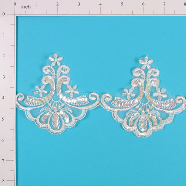 Vintage Lady Dipper Bridal Lace Trim (Sold by the Yard) Trims & Fringes