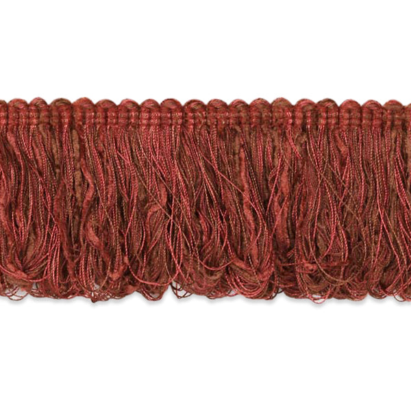 Chenille Loop Fringe Trim (Sold by the Yard) Rose Multi Trims & Fringes