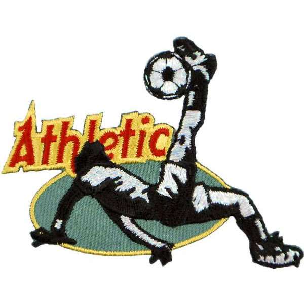 Soccer Sport Embroidered Iron-on Applique/Patch - Multi Colors Appliques
