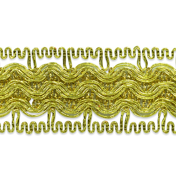 Calista 3 Yard Woven Metallic Trim Trims & Fringes