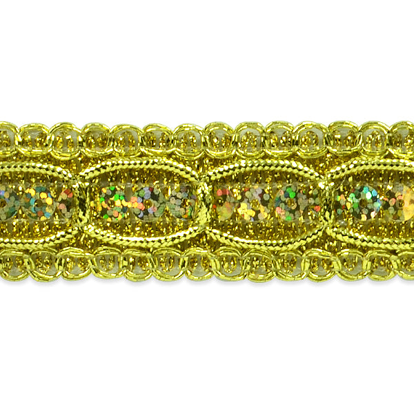 Apollo, 3 Yard, Sequin and Braid Trim Spool Trims & Fringes