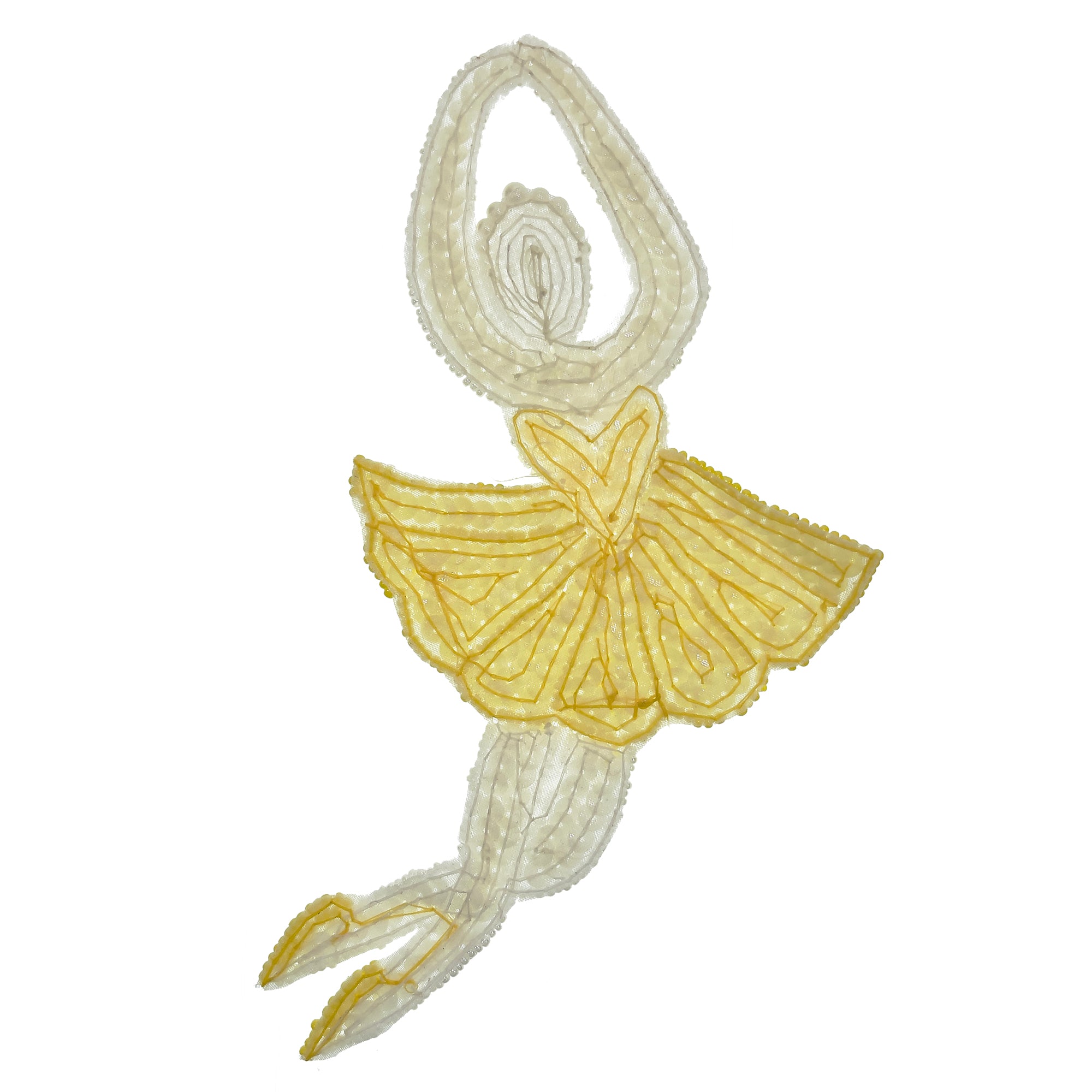 Large Ballerina Sequin Applique Sequin & Beaded Appliques