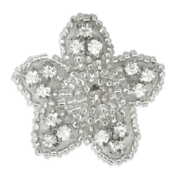 Daisy Rhinestone Applique/Patch - Crystal Appliques