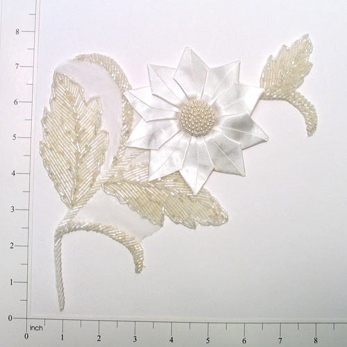 Divine Flower Applique/Patch Sequin & Beaded Appliques