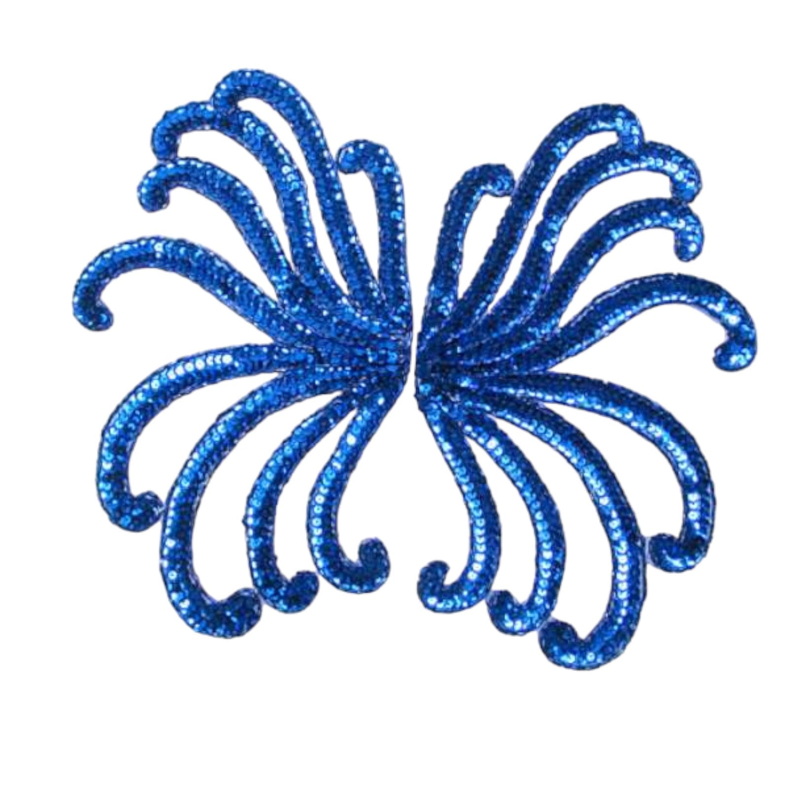 Swirl Sequin Applique Pack of 2 Sequin & Beaded Appliques