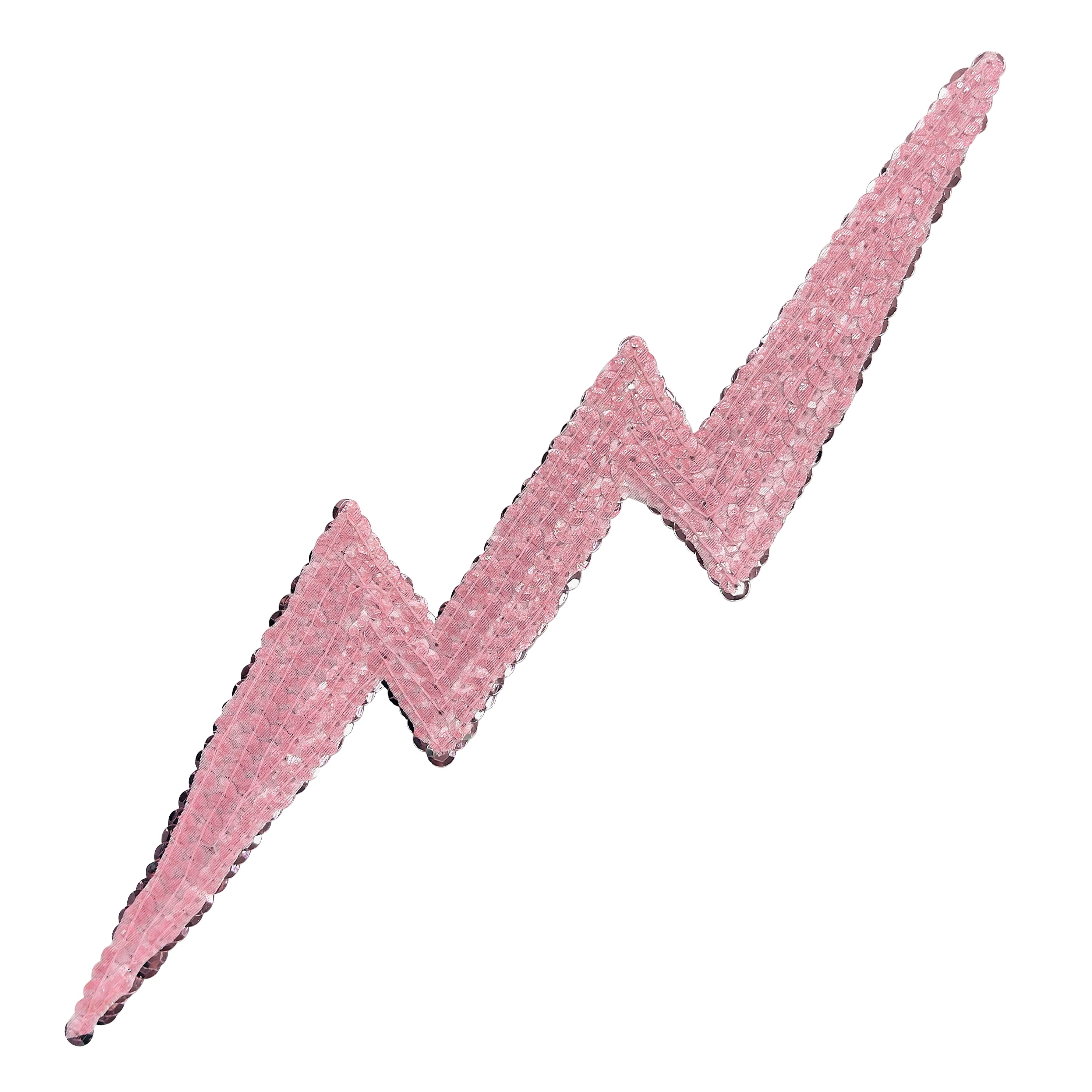Lightning Bolt Sequin Applique/Patch Sequin & Beaded Appliques